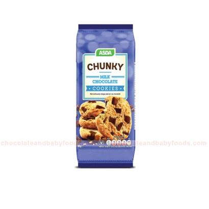 Asda Chunky Milk Chocolate Cookies 180gm