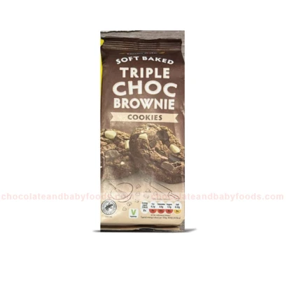 Tower Gate Soft Baked Triple Choc Brownie Cookies 210gm