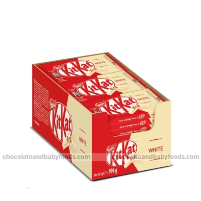 KitKat White 4 Fingers Chocolate Bar (24pcs Box)