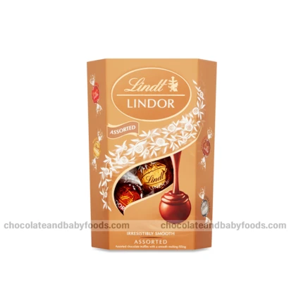Lindt Lindor Smooth Assorted (Golden Box) 200gm