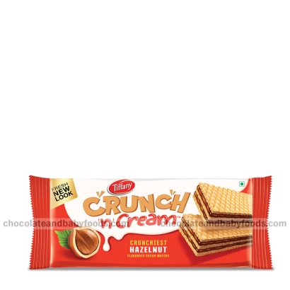 Tiffany Crunchy n Cream Hazelnut Wafers 65gm