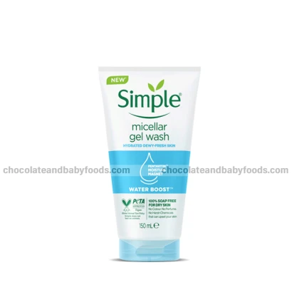 Simple Micellar Gel Wash Water Boost 150ml
