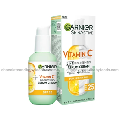 Garnier Skin Active Vitamin C 2in1 Brightening Serum Cream (SPF 25) 50ml