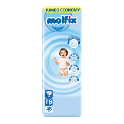 Molfix Size-6 (Belt System) (16+kg) 48pcs