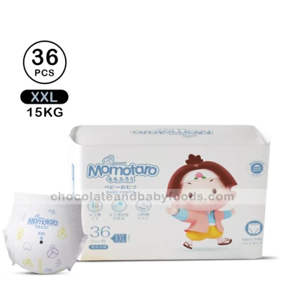 Momotaro Baby Pants Size - XXL (15kg) 36pcs