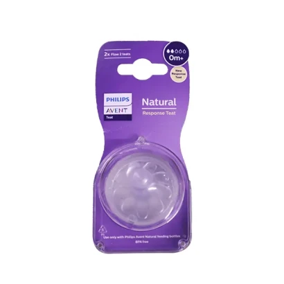Philips Avent Natural 2 Newborn Flow Nipples (0m+)