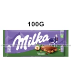 Milka Wholenut Chocolate Bar 98G