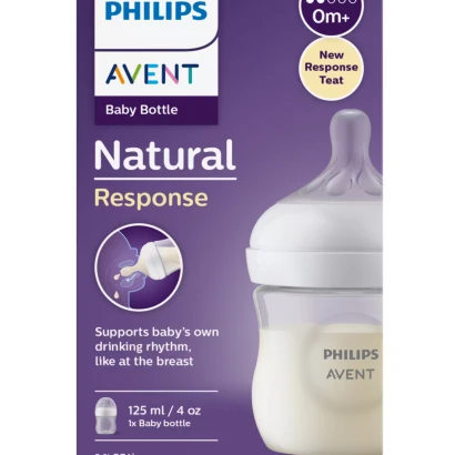 Philips Avent Natural Response Feeding Bottle (0m+) 125ml