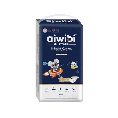 Aiwibi Australia Ultimate Comfort Baby Diapers L (9-14KG) 48pcs