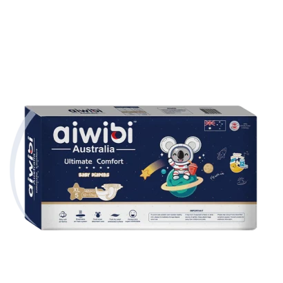 Aiwibi Australia Ultimate Comfort Baby Diapers XL (12-17KG) 42pcs