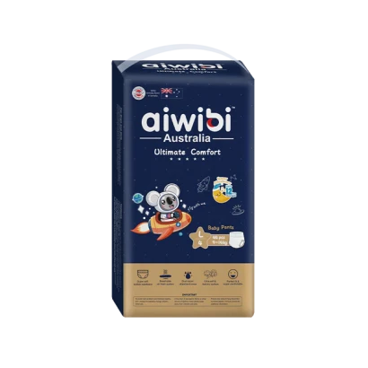 Aiwibi Australia Ultimate Comfort Baby Pants L (9-14KG) 44pcs