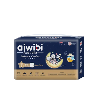 Aiwibi Australia Ultimate Comfort Baby Pants XXL (15-21KG) 36pcs