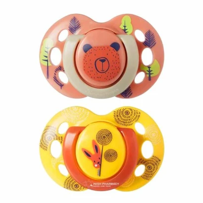 Tommee Tippee Fun Friends Orthodontic Soothers 6-18m