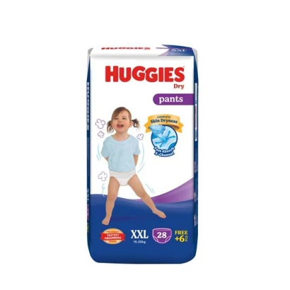 Huggies Dry Pants XXL (15-25KG) 28+6pcs