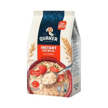Quaker Instant Oatmeal Oat Segera 300gm