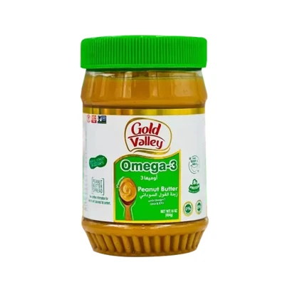 Gold Valley Omega-3 Peanut Butter 454gm
