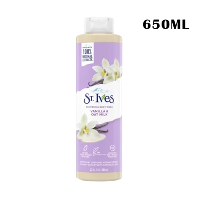 ST. Ives Vanilla & Oat Milk Pampering Body Wash 650ml