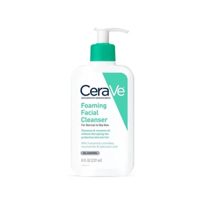 Cerave Foaming Facial Cleanser (Pump) 237ml
