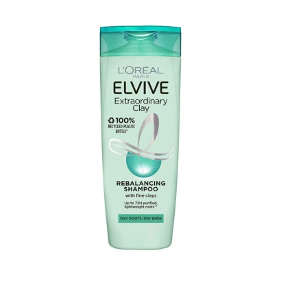 L'oreal Paris Elvive Extraordinary Clay Rebalancing Shampoo 400ml