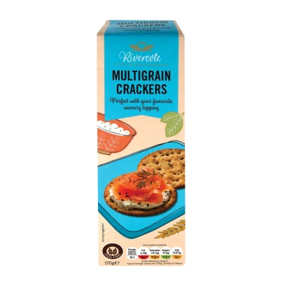 Rivercote Multigrain Crackers 170gm
