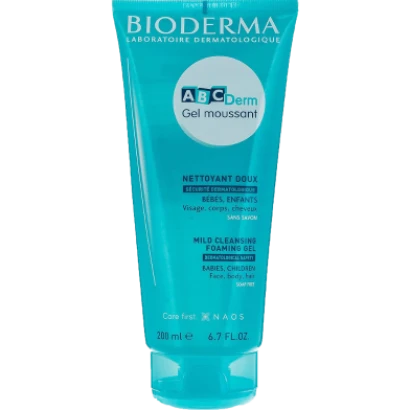Bioderma ABEderm Gel Moussant Mild Cleansing Foaming Gel 200ml