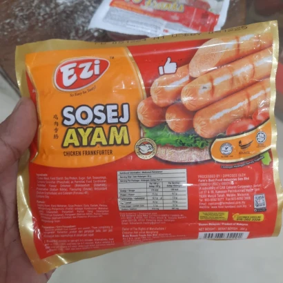 EZi Chicken Frankfurter Sausage 300gm