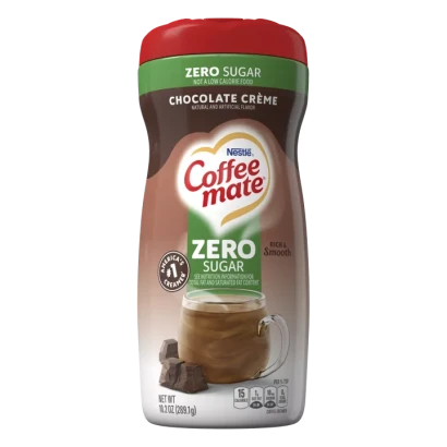 Nestle Coffee Mate Chocolate Creme Zero Sugar 289.1gm