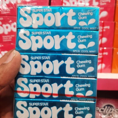Sprt Cool Mint Chewing Gum (5pcs)