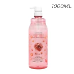 Watson's Botanical Rose Water Flax Seed Extract Nourishing Rose Body Wash (Pump) 1000ml
