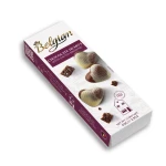 Belgian Chocolate Hearts with Chocolate Brownie 65gm