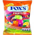 Fox's Fruits Lemon, Strawberry, Blackcurrant & Orange Candy 90gm
