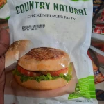 Country Natural Chicken Burger Patty 6pcs 300gm