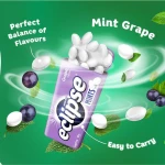 Eclipse Grape Flavor Mints (Sugar Free) 8pcs Box 280gm