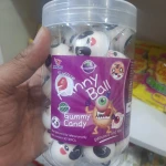 Yingpai Funny Ball Gummy Candy (Panda) Jar (9g X 30pcs)