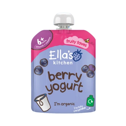 Ella's Kitchen Berry Yoghurt Puree (From 6m) 90gm