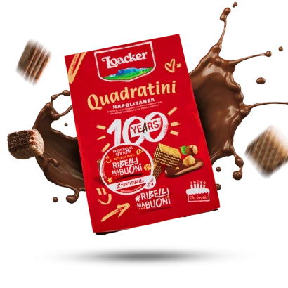 Loacker Quadratini Chocolate 125gm