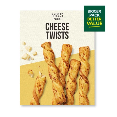 M&S Cheese Twist 125gm