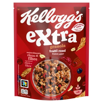 Kellogg's Extra Granola Frutti Rossi 375gm
