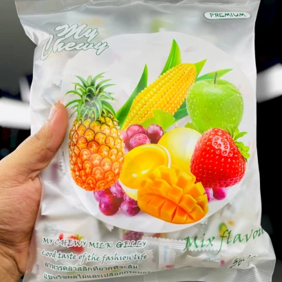 My Chewy Milk Jelly Candy Mix Flavour 360gm