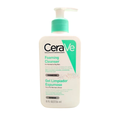 CeraVe Foaming Cleanser Gel (Pump) 236ml