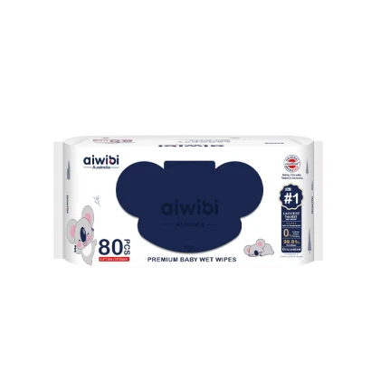 Aiwibi Australia Premium Baby Wet Wipes 80pcs