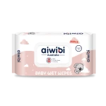 Aiwibi Fragrance Free Wet Wipes 80pcs (Pink)
