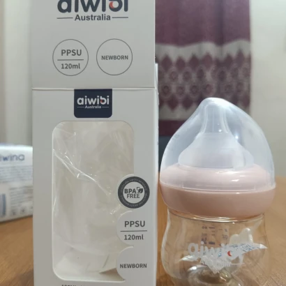 Aiwibi Newborn Baby Feeding Bottle PPSU 120ml