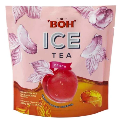 Boh Ice Tea Peach (20sachet X 14.5gm) 290gm