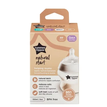 Tommee Tippee Natural Start Feeding Bottle (0m+) 150ml
