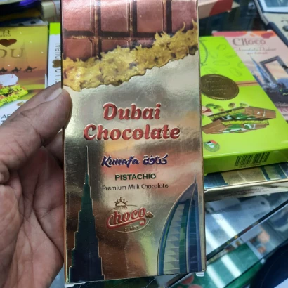 Choco Dubai Chocolate Kunafa Pistachio 200gm