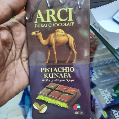 Arci Dubai Chocolate Pistachio Kunafa 100gm
