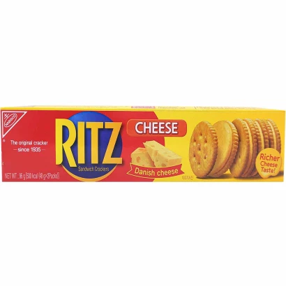 Ritz Cheese Sandwich Crackers 96gm