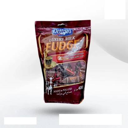 Deligos Fudge Luxury Milk Coffee & Cardamom With 400gm