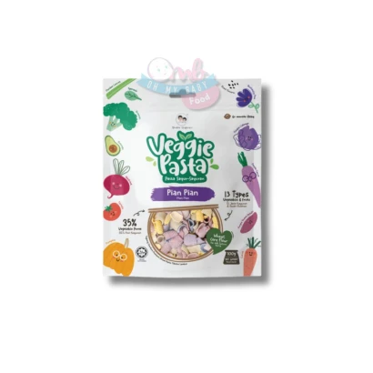 Double Happiness Veggie Pasta Pian Pian 100g